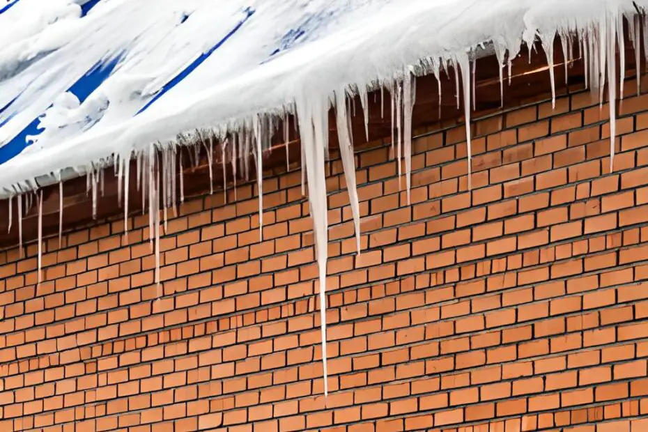 icicles and ice dams