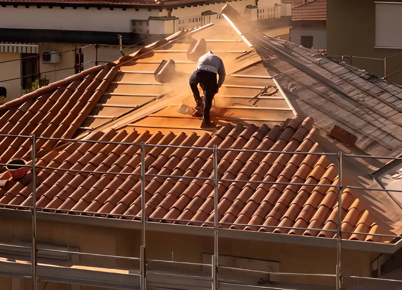 Terracotta roof