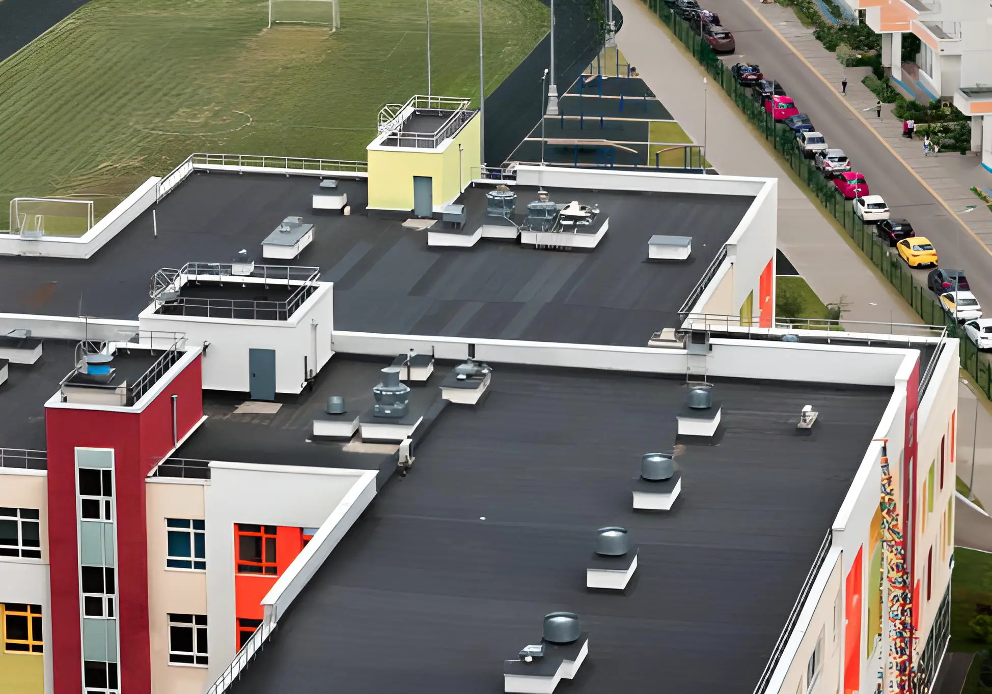 commercial flat roofs