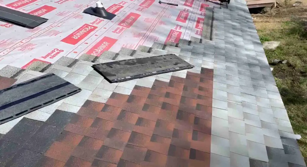 mixing and matching shingles