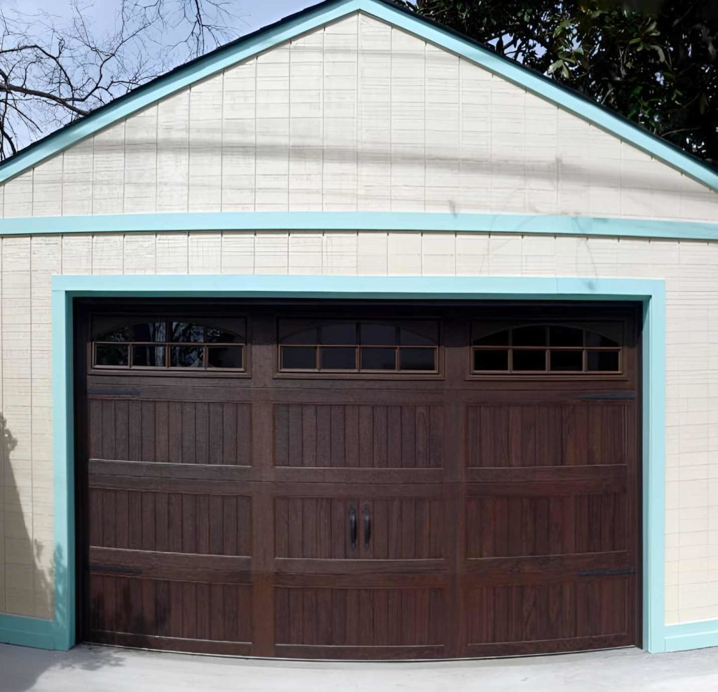 traditional gable roof garage