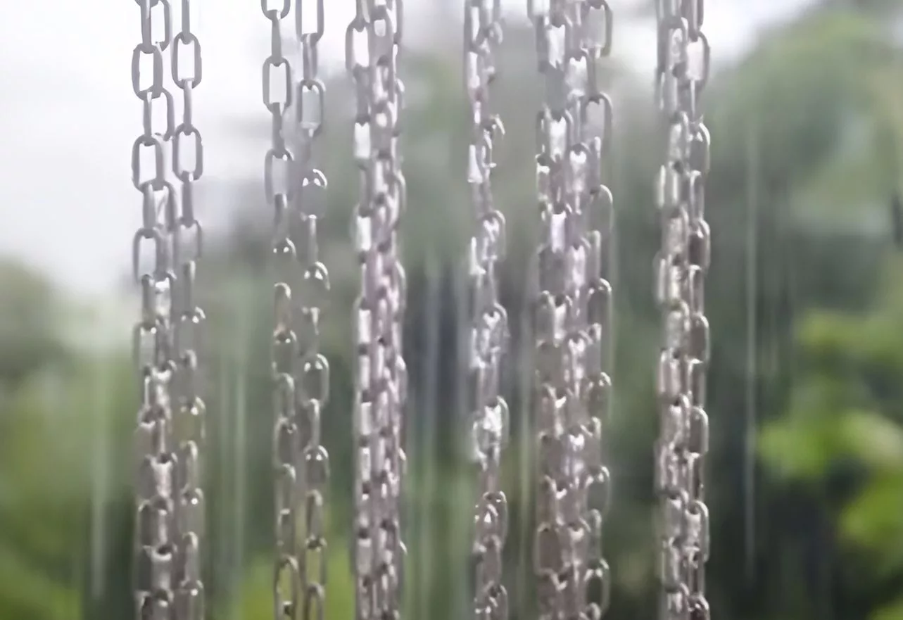 multiple rain chains